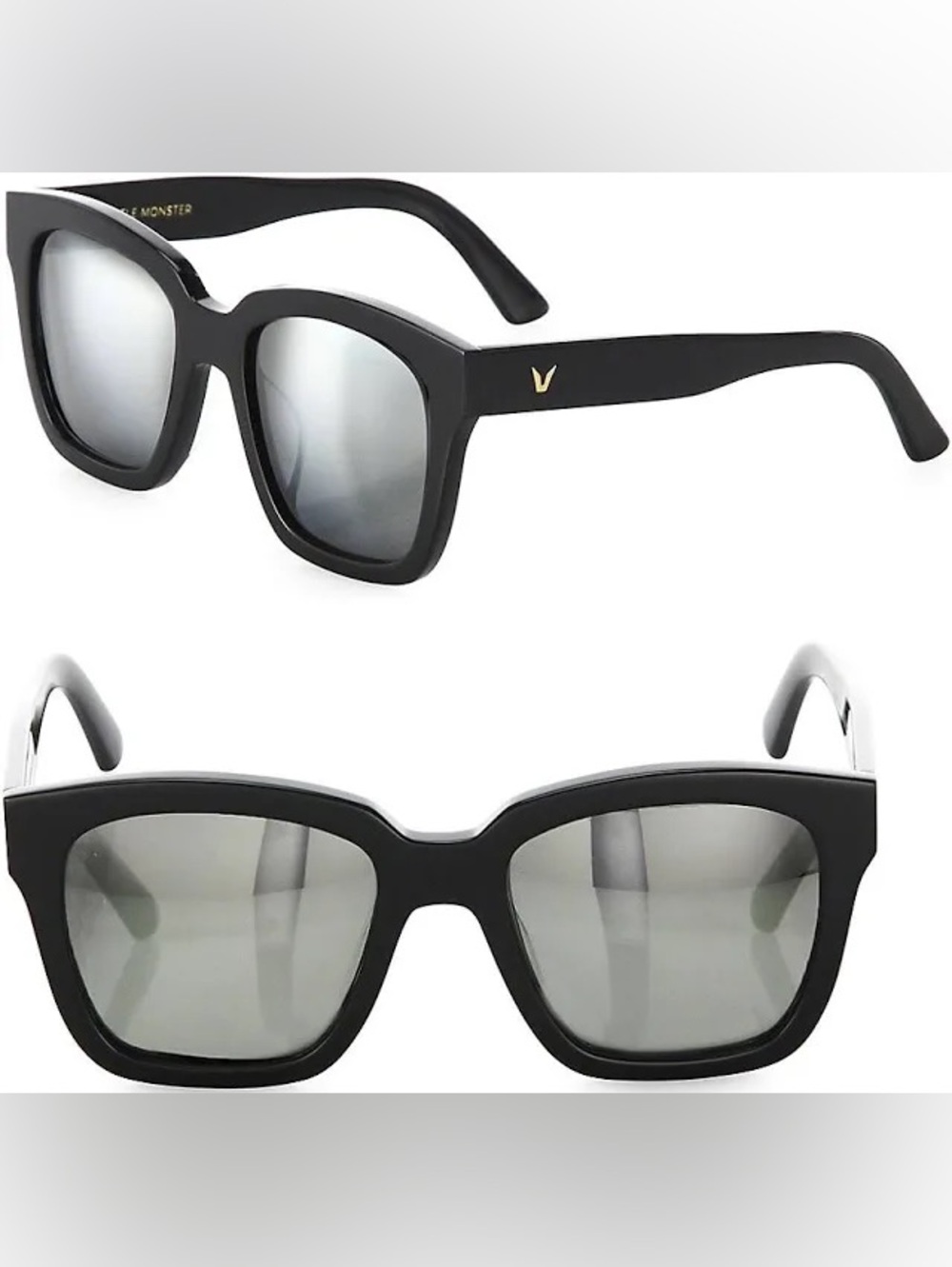 Gentle Monster Polarized The Dreamer Sunglasses Silver Mirror Lenses